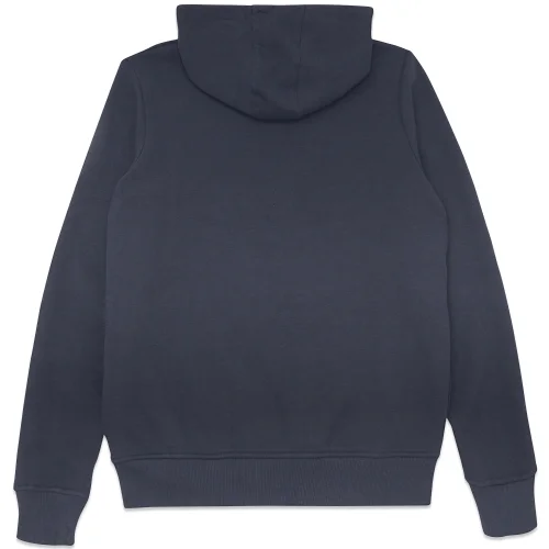 Copilot Navy S Chest Print Hoodie Image 2
