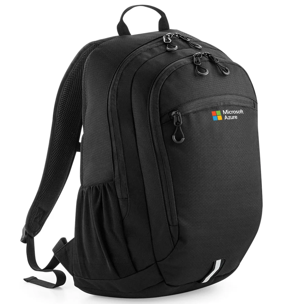 Microsoft Azure Black Backpack Image 1