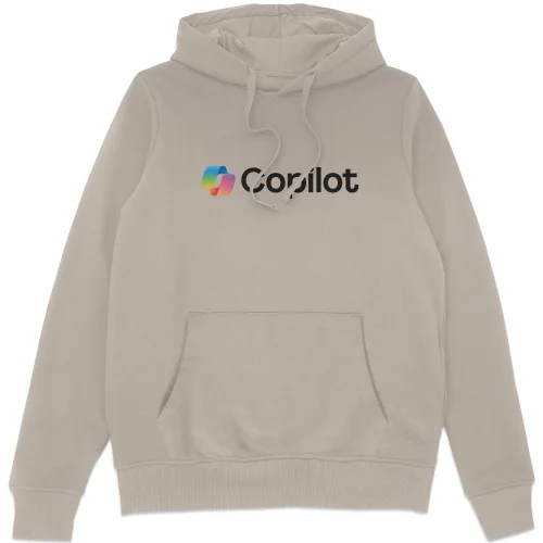 Copilot Cream S Chest Print Hoodie Image 1