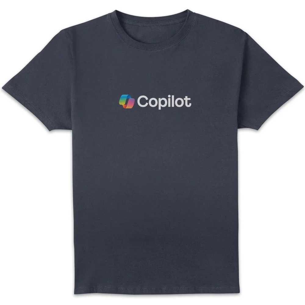 Copilot Navy S Chest Print Standard T-Shirt Image 1