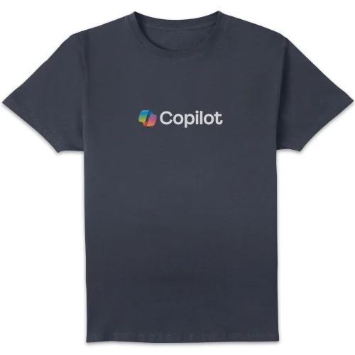 Copilot Navy S Chest Print Standard T-Shirt Image 1