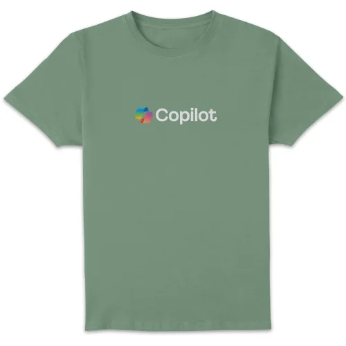 Copilot Sage S Chest Print Standard T-Shirt Image 1