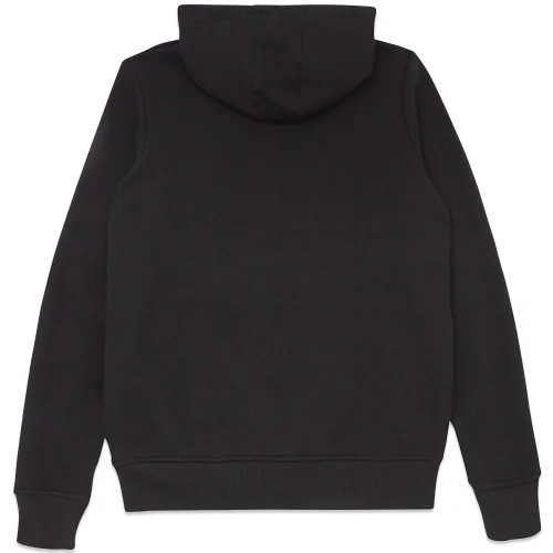 Microsoft Azure Black S Chest Print Hoodie Image 2