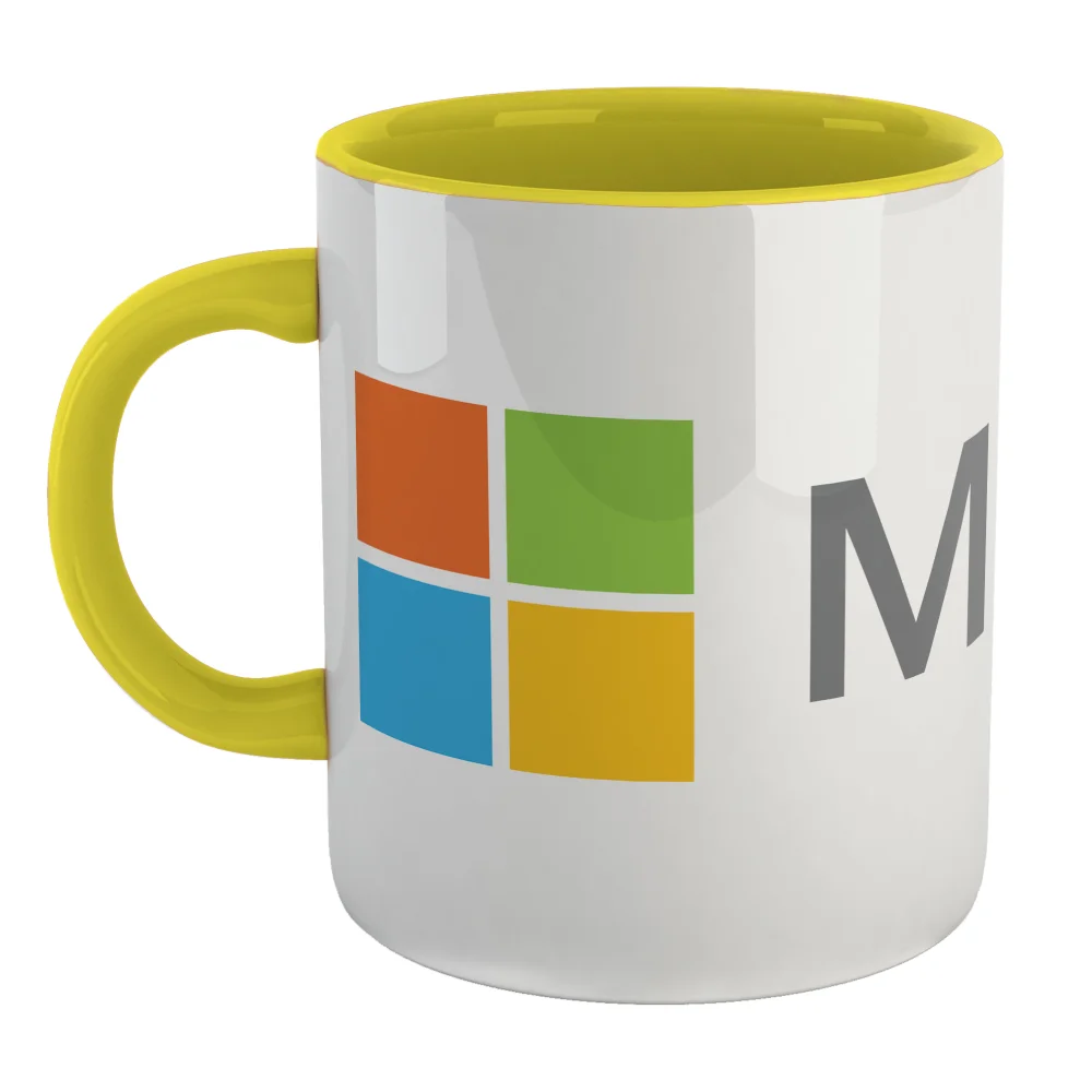 Microsoft Yellow Mug Image 1