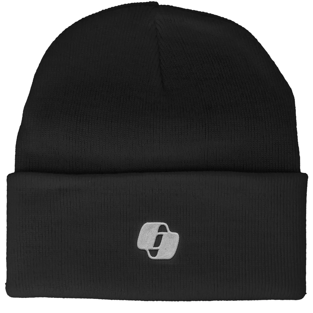 Copilot Black Logo Embroidered Beanie Image 1