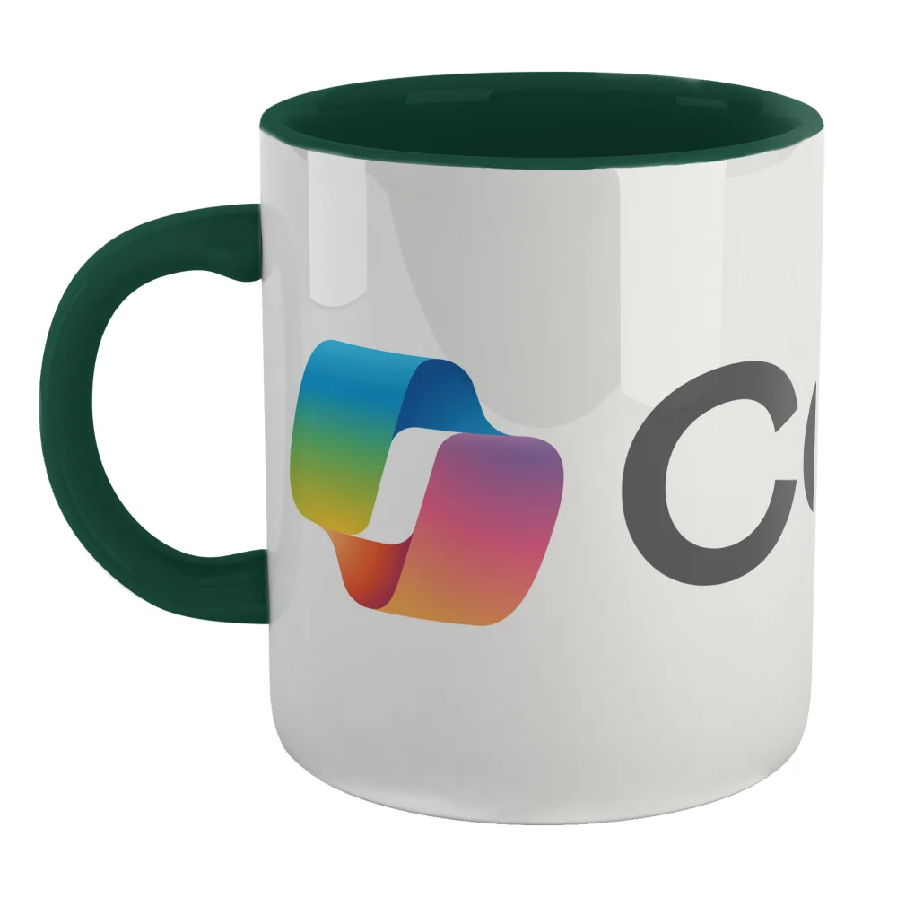 Microsoft Azure Green Copilot Mug Image 1