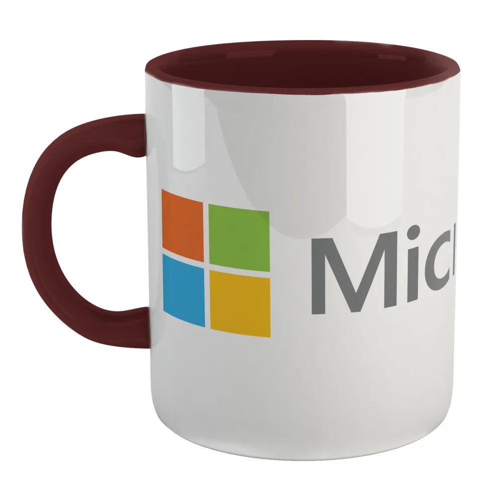 Microsoft Azure Burgundy Microsoft 365 Mug Image 1