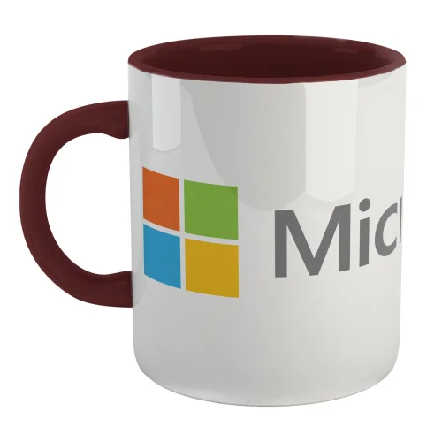Microsoft Azure Burgundy Microsoft 365 Mug Image 1