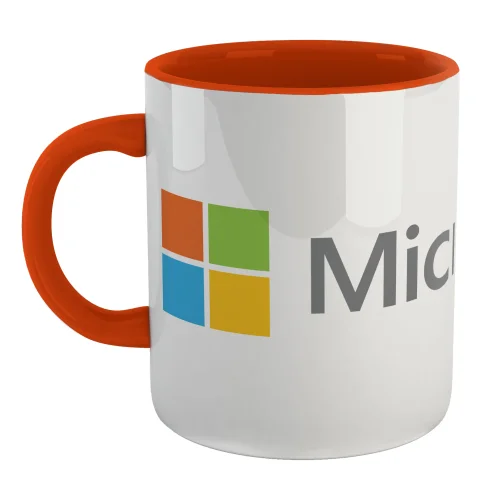 Microsoft Azure Orange Microsoft 365 Mug Image 1