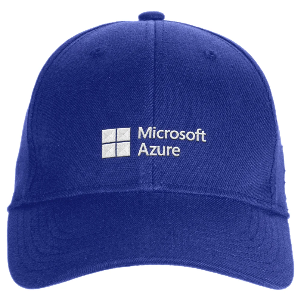 Microsoft Azure Royal Blue Embroidered Cap Image 1