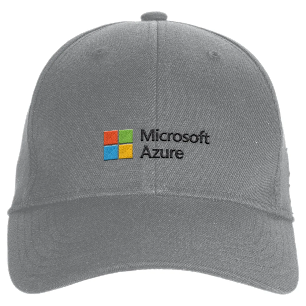 Microsoft Azure Grey Embroidered Cap Image 1