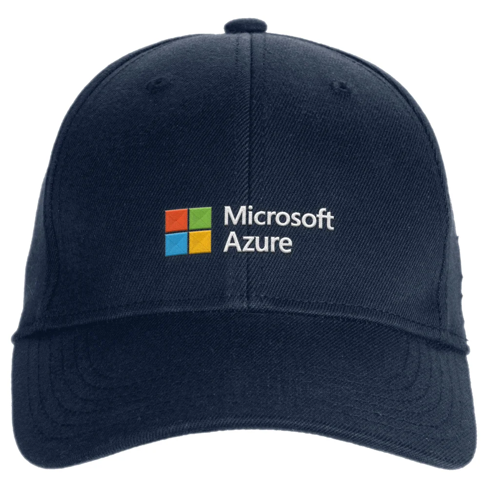 Microsoft Azure Navy Embroidered Cap Image 1