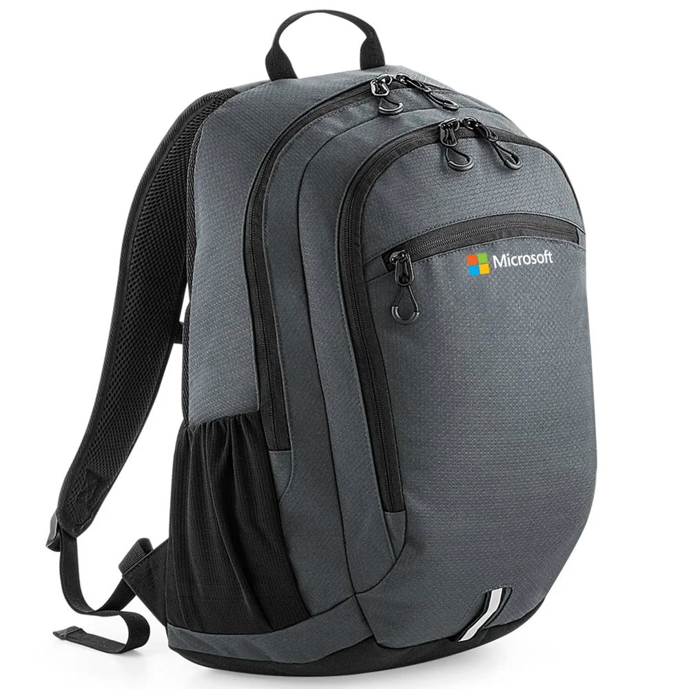 Microsoft Grey Backpack Image 1