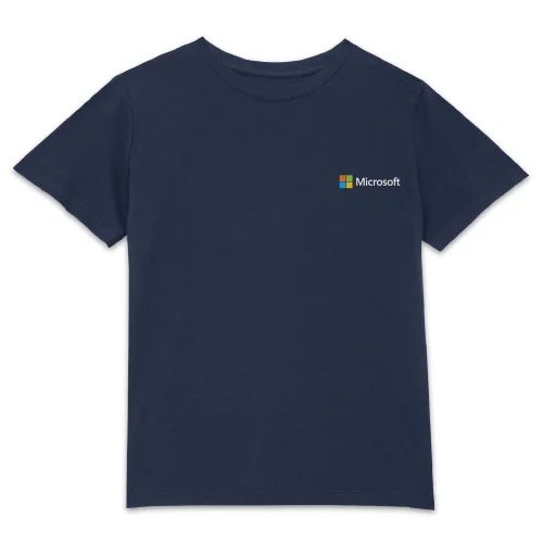Microsoft Navy 3-4 Years Pocket Print Kids' T-Shirt Image 1
