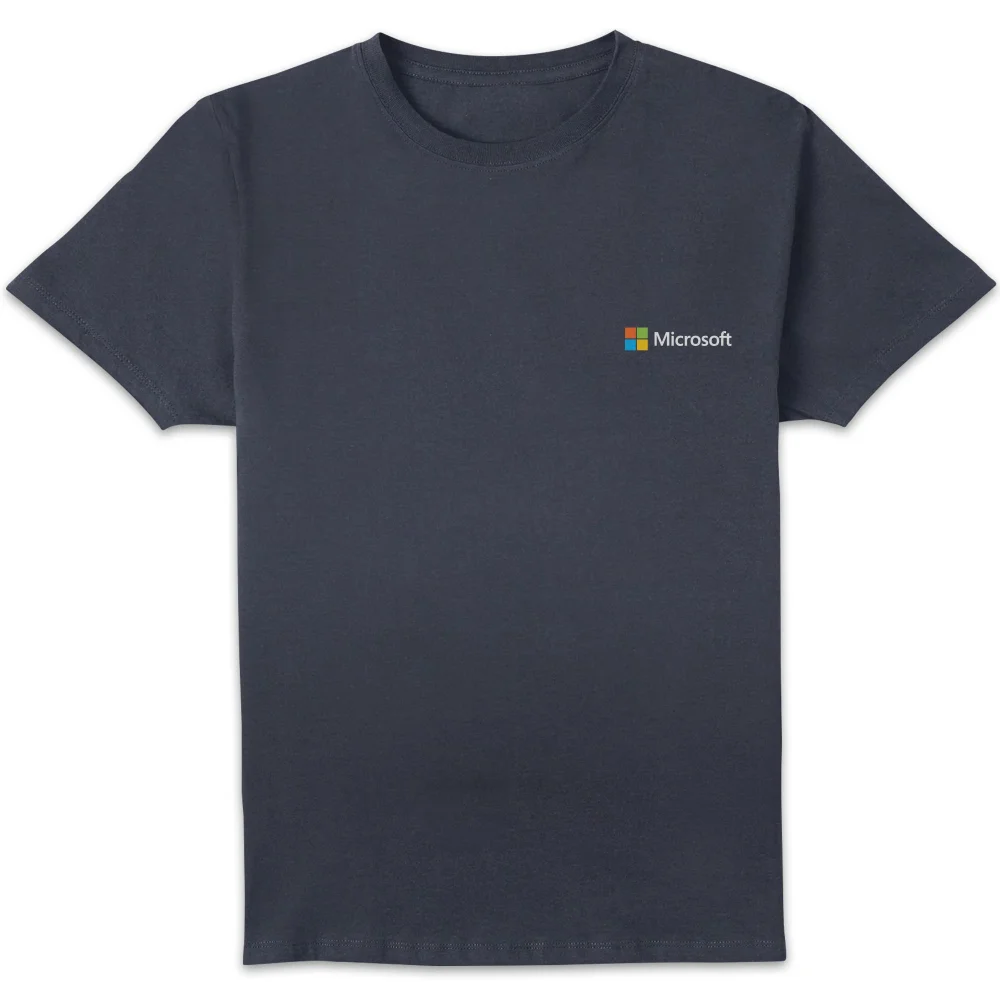 Microsoft Navy S Pocket Print Standard T-Shirt Image 1