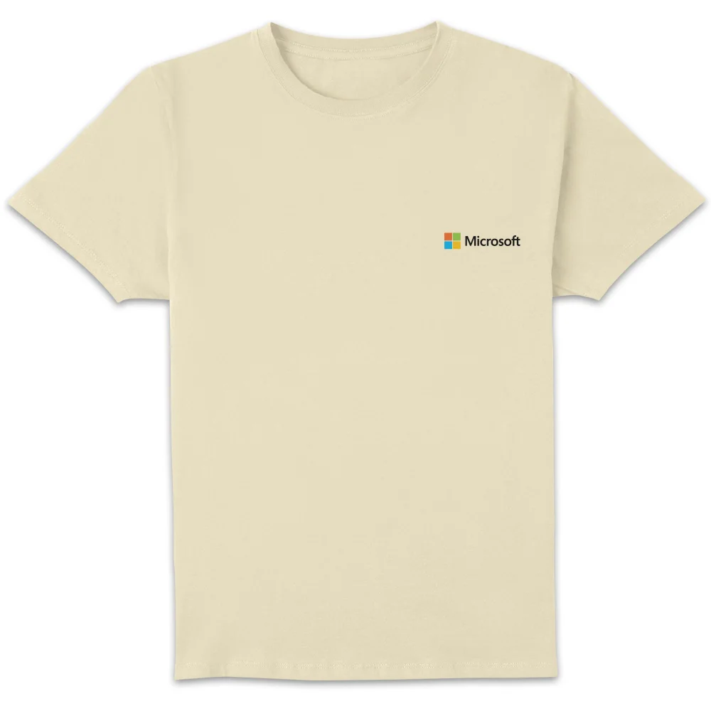 Microsoft Cream S Pocket Print Standard T-Shirt Image 1