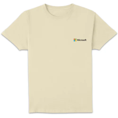 Microsoft Cream S Pocket Print Standard T-Shirt Image 1