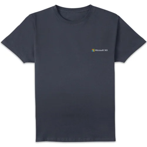 Microsoft 365 Navy S Pocket Print Standard T-Shirt Image 1
