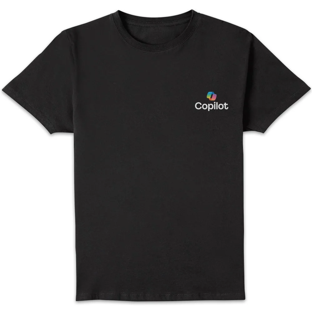 Copilot Black S Pocket Print Standard T-Shirt Image 1