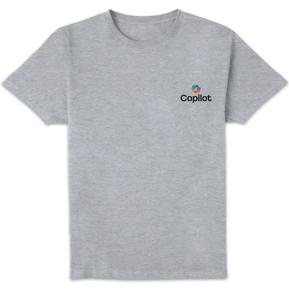Copilot Grey S Pocket Print Standard T-Shirt Image 1