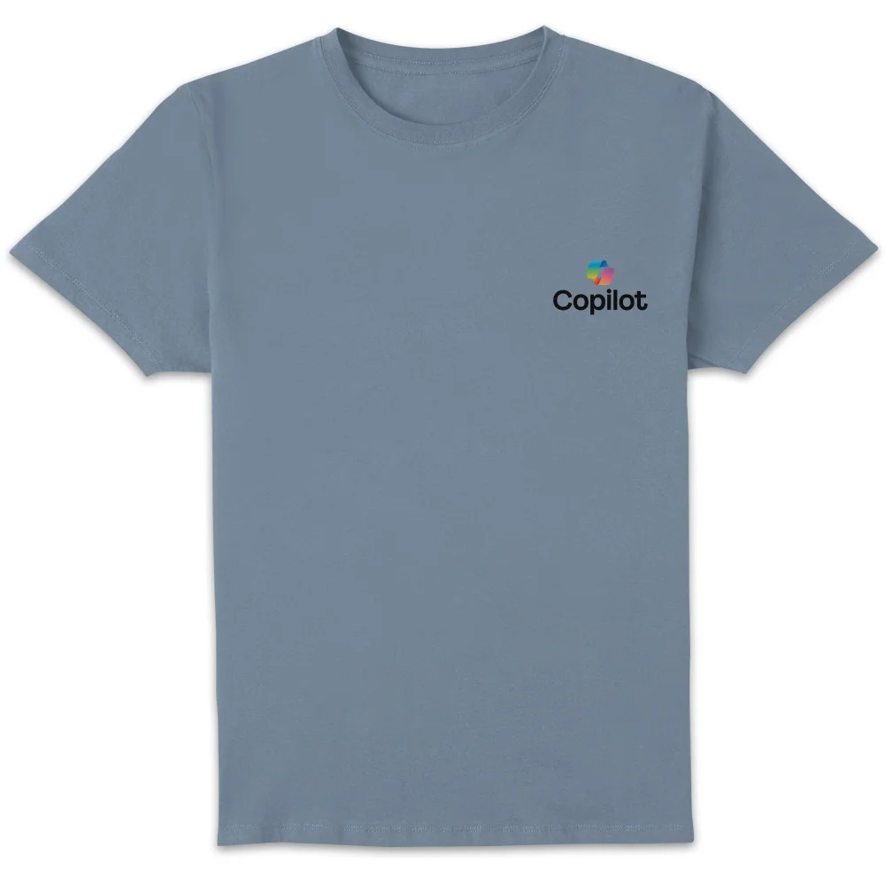 Copilot Stone Blue S Pocket Print Standard T-Shirt Image 1