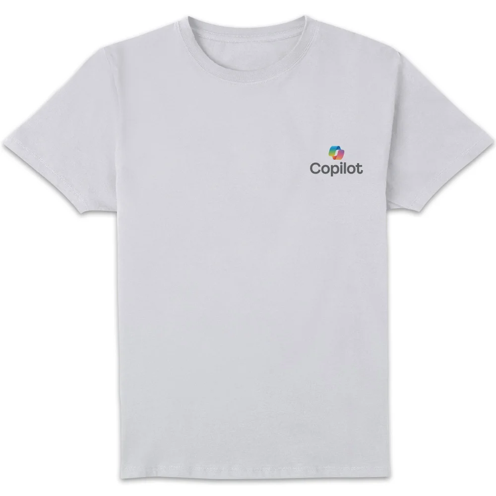 Copilot White S Pocket Print Standard T-Shirt Image 1