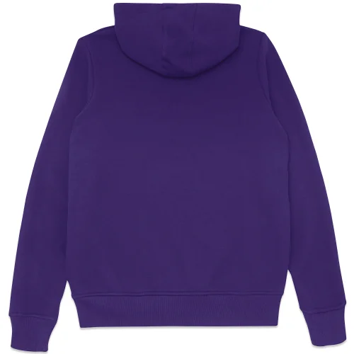Microsoft Purple S Sleeve Print Hoodie Image 2