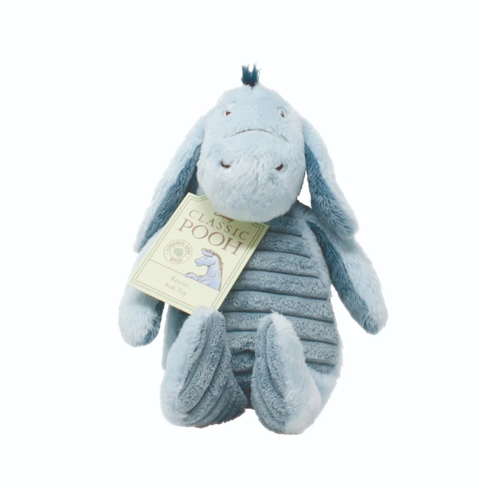 Disney Classic Pooh Hundred Acre Wood Eeyore Soft Toy Image 1