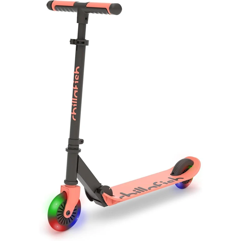 Chillafish Flexxi Glow Flamingo LED Scooter Image 1
