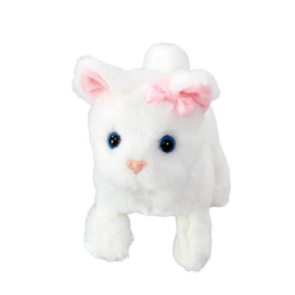 Pitter Patter Pets White CatPretty Little Kitty Electronic Pet Image 1