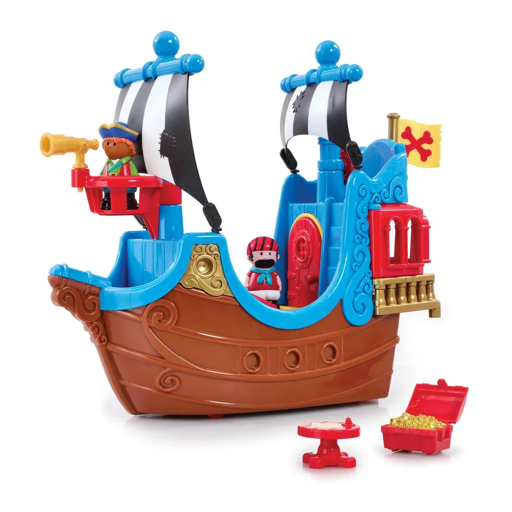 Happyland Pirate Ship Playset Image 1