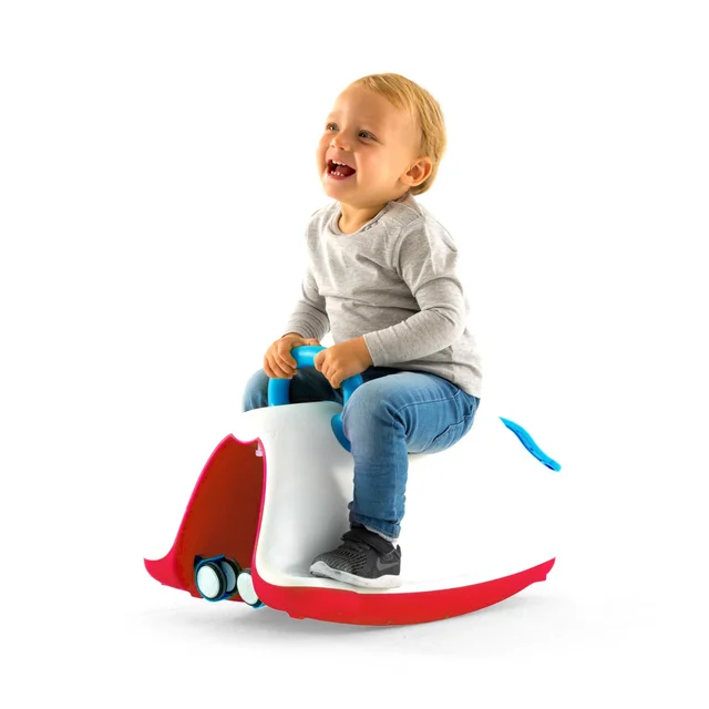 Chillafish Trackie Blue and Red Ride On