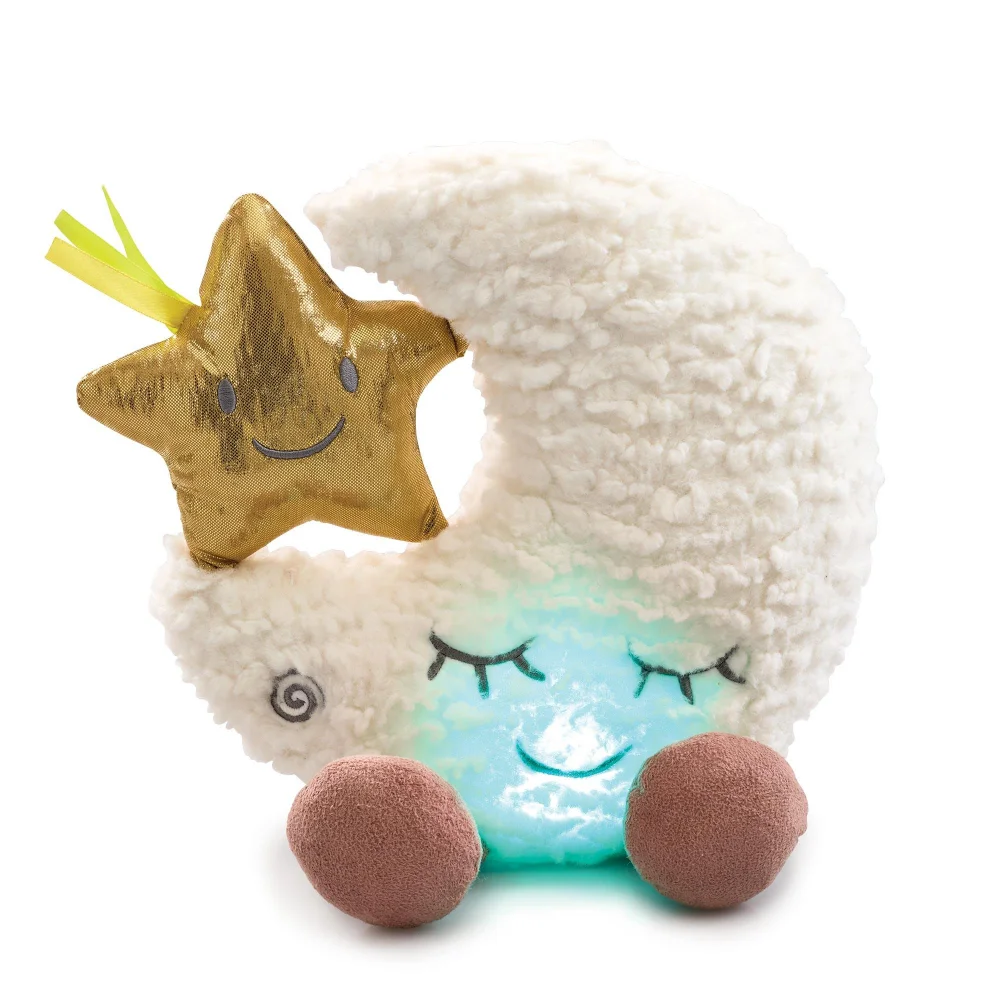 Light Up Moon Soft Toy Image 1