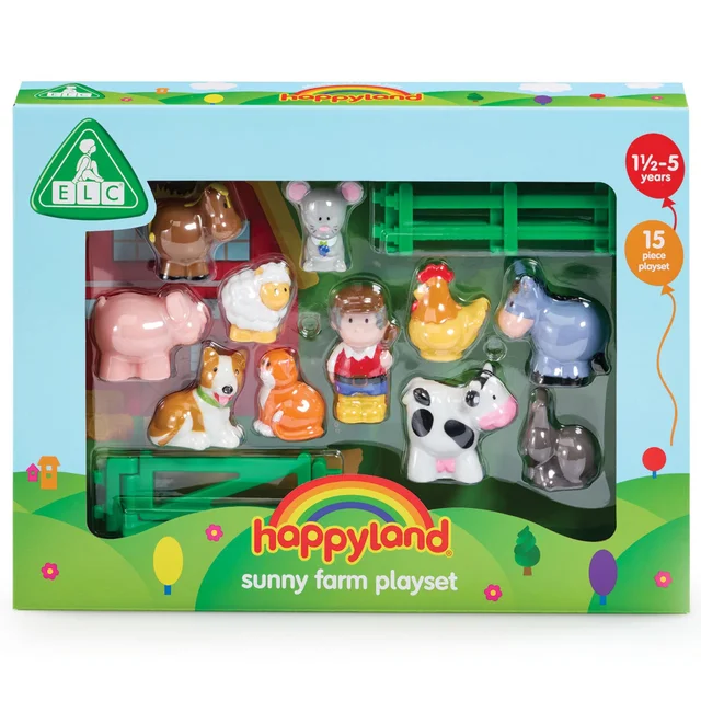 Happyland Sunny Farm Playset