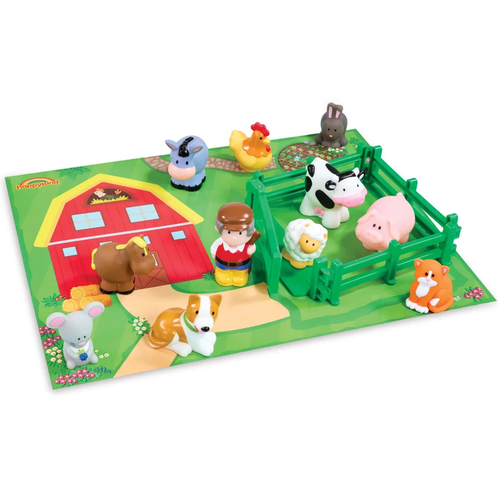Happyland Sunny Farm Playset Image 1