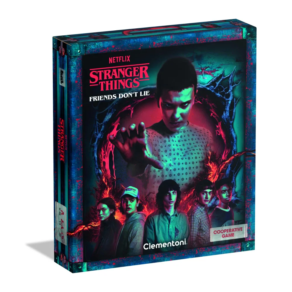 Clementoni Stranger Things Friends Don't Lie Game Image 1