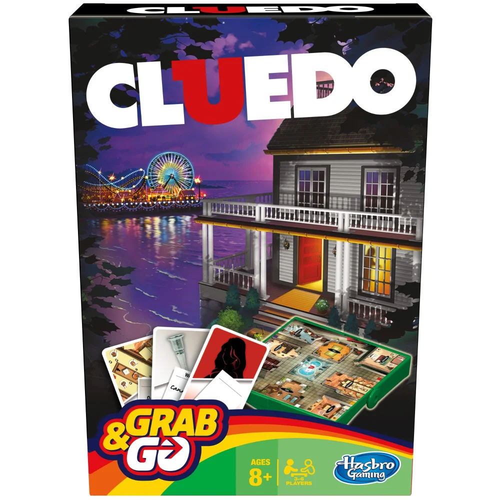 Cluedo Grab & Go Travel Game Image 1
