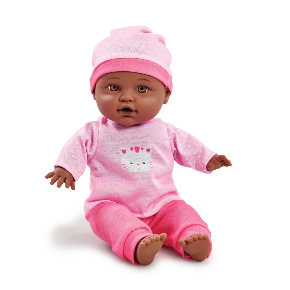 Be My Baby Cuddly Baby Doll in Cat Outfit Image 1