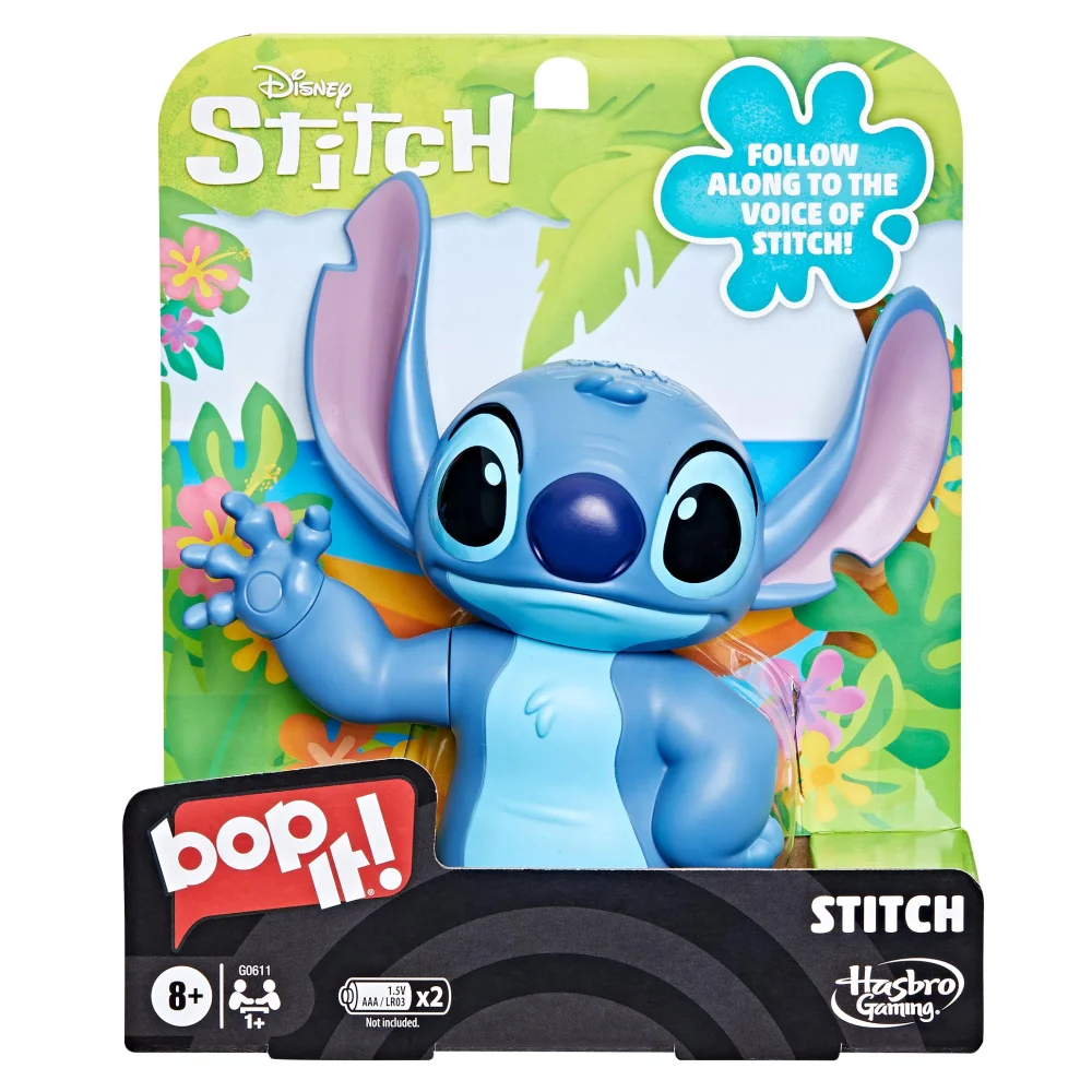 Bop It! Disney Stitch Electronic Game Image 1