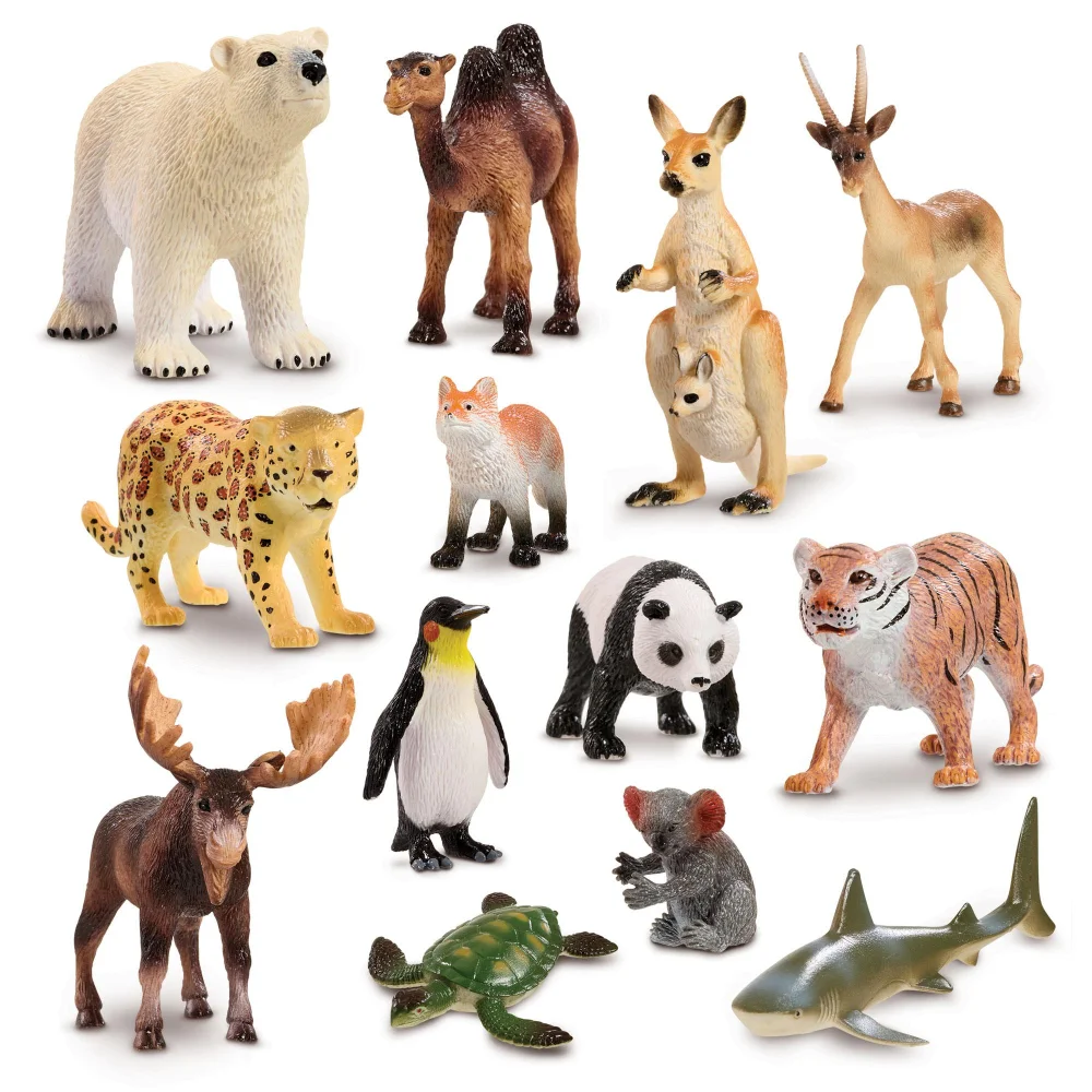 Early Learning Centre Animals of the World 13 Figure Pack Image 1