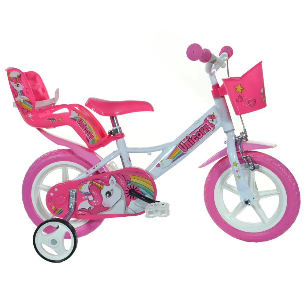 Dino Bikes 12 Inch Unicorn Bike Image 1