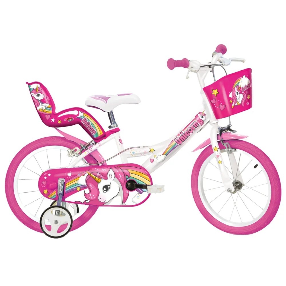 Dino Bikes 14 Inch Unicorn Bike Image 1