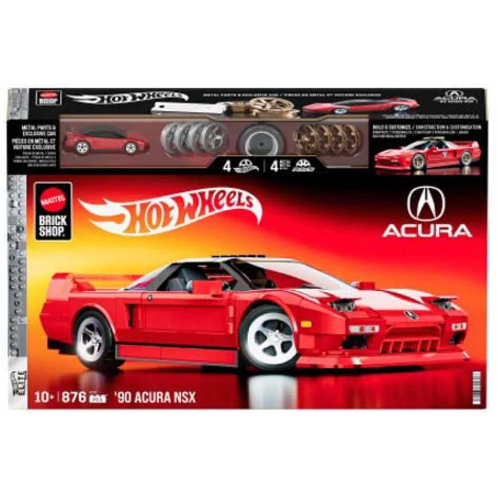 Brick Shop Hot Wheels '90 Acura NSX Construction Set Image 1