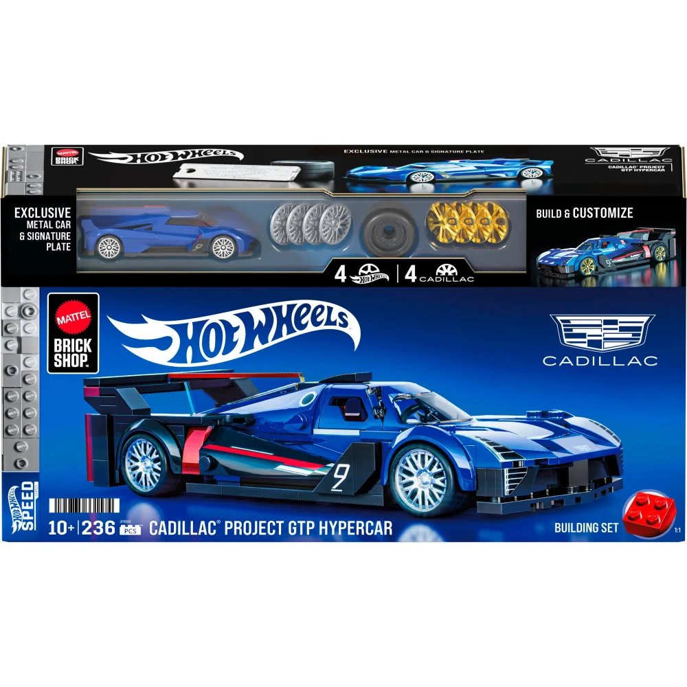 Brick Shop Hot Wheels Cadillac Project GTP Hypercar Construction Set Image 1
