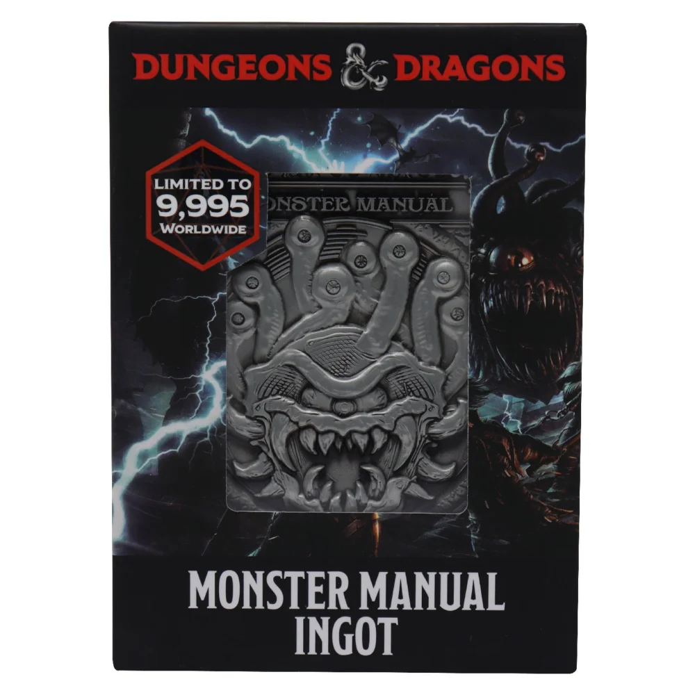 Dungeons & Dragons Limited Edition Monster Manual Ingot Image 1
