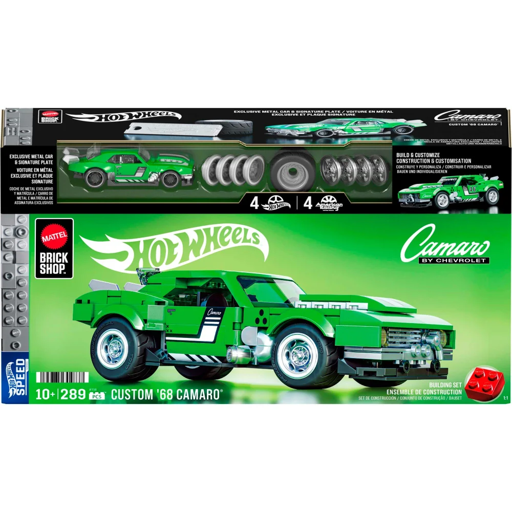 Brick Shop Hot Wheels Custom '68 Camaro Construction Set Image 1
