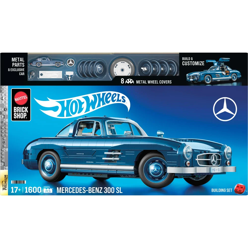 Brick Shop Hot Wheels Mercedes-Benz 300 SL Construction Set Image 1