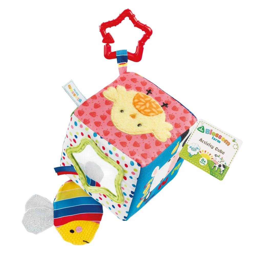 Blossom Farm Activity Cube Sensory Pram Toy Image 1
