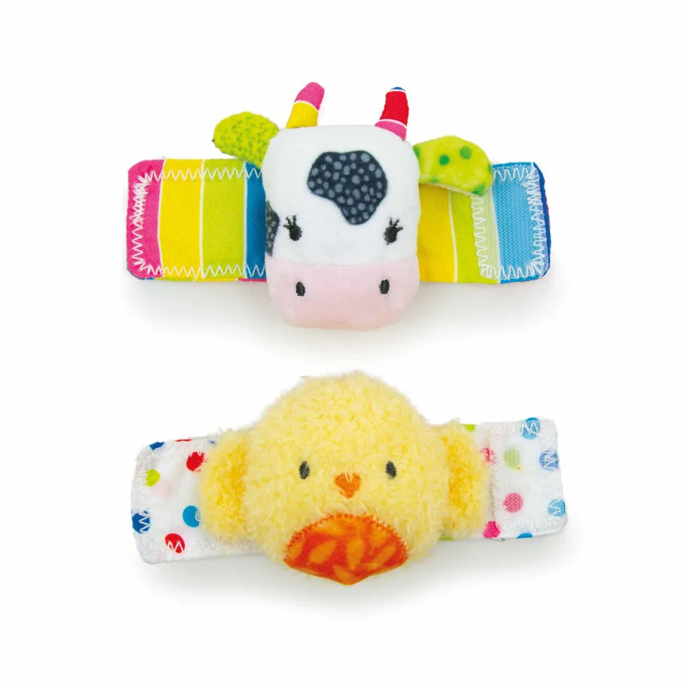 Blossom Farm Baby Wrist Rattles Image 1