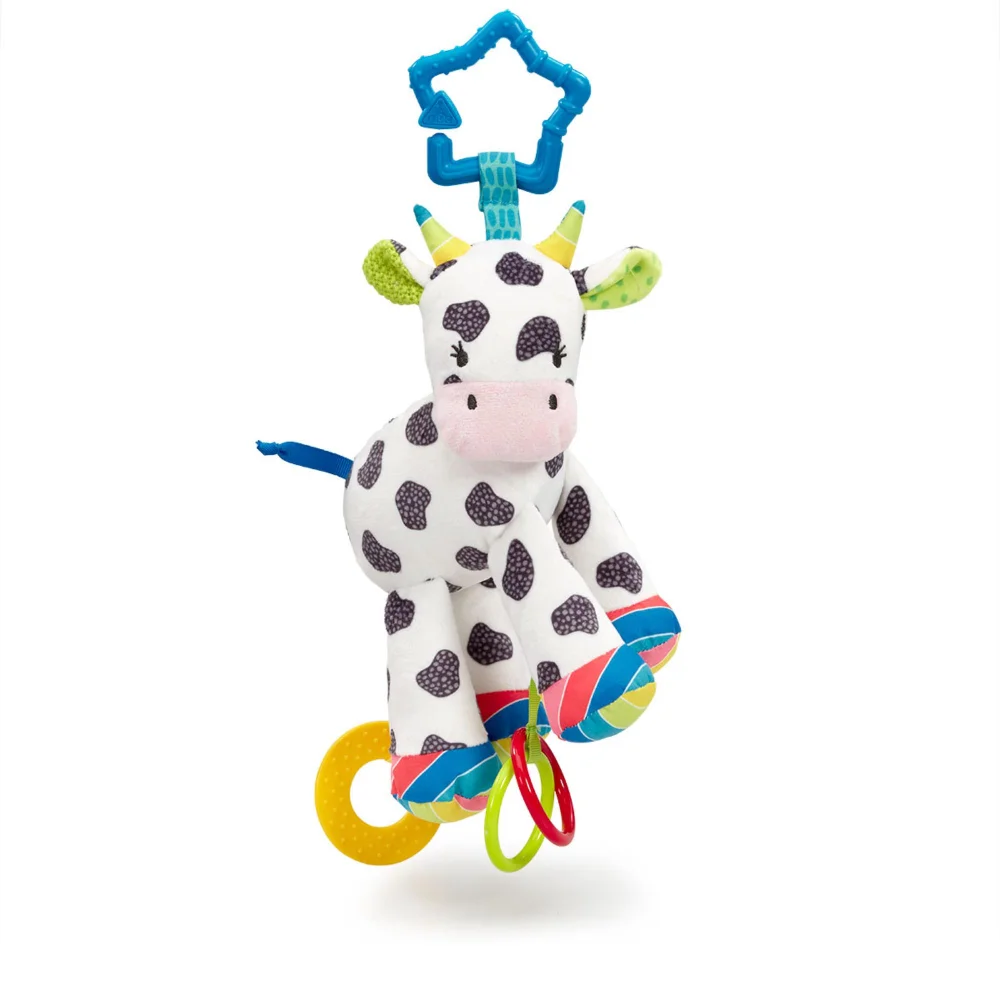Blossom Farm Martha Moo Sensory Pram Toy Image 1